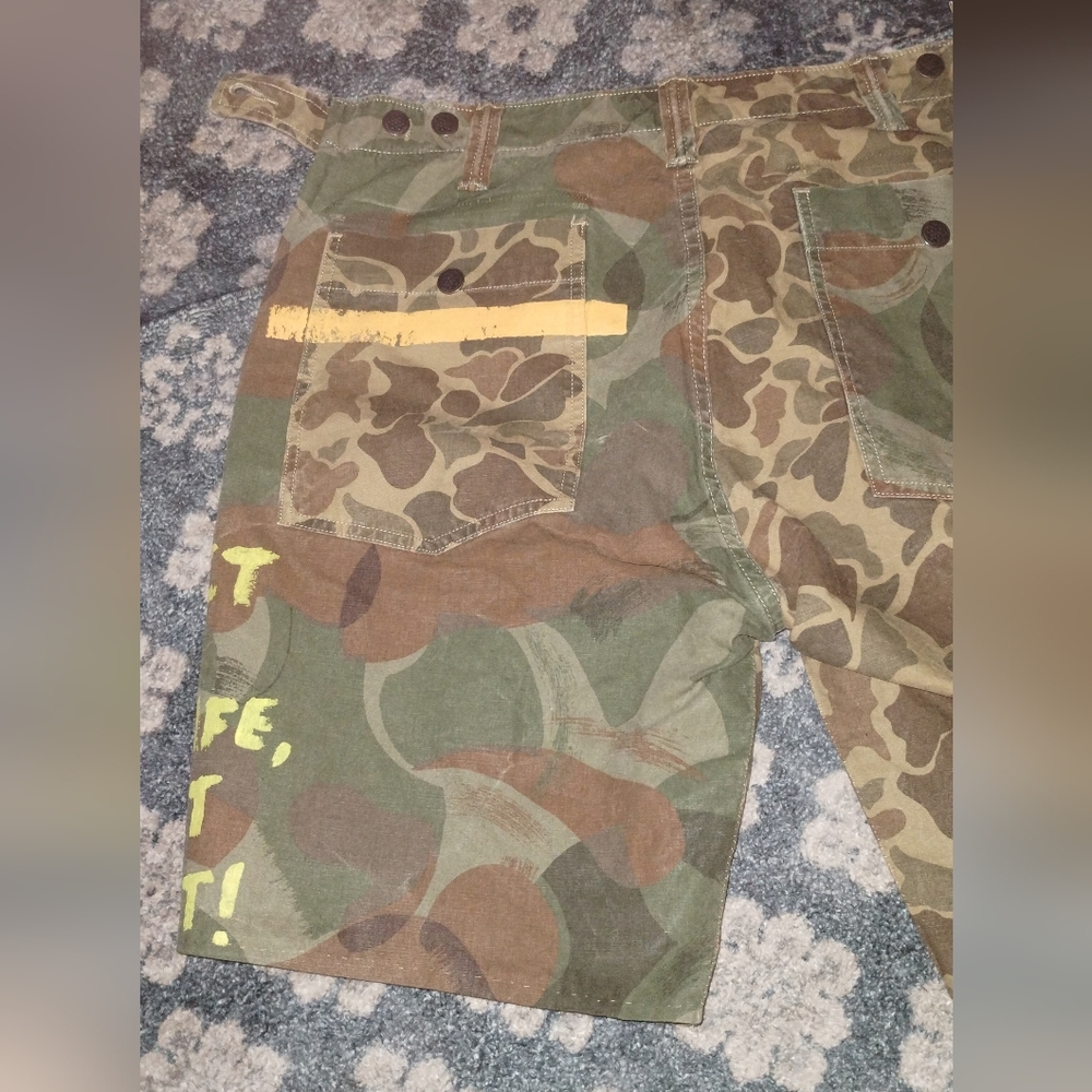 Polo Ralph Lauren Flat Front Patchwork Camouflage… - image 6